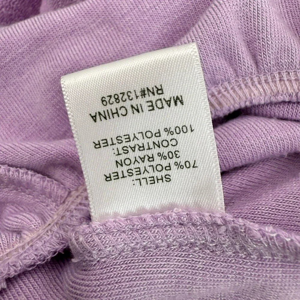 MAJORELLE dress cut out sides Oring detail terry cloth towel Lavender Dress - Picture 14 of 15